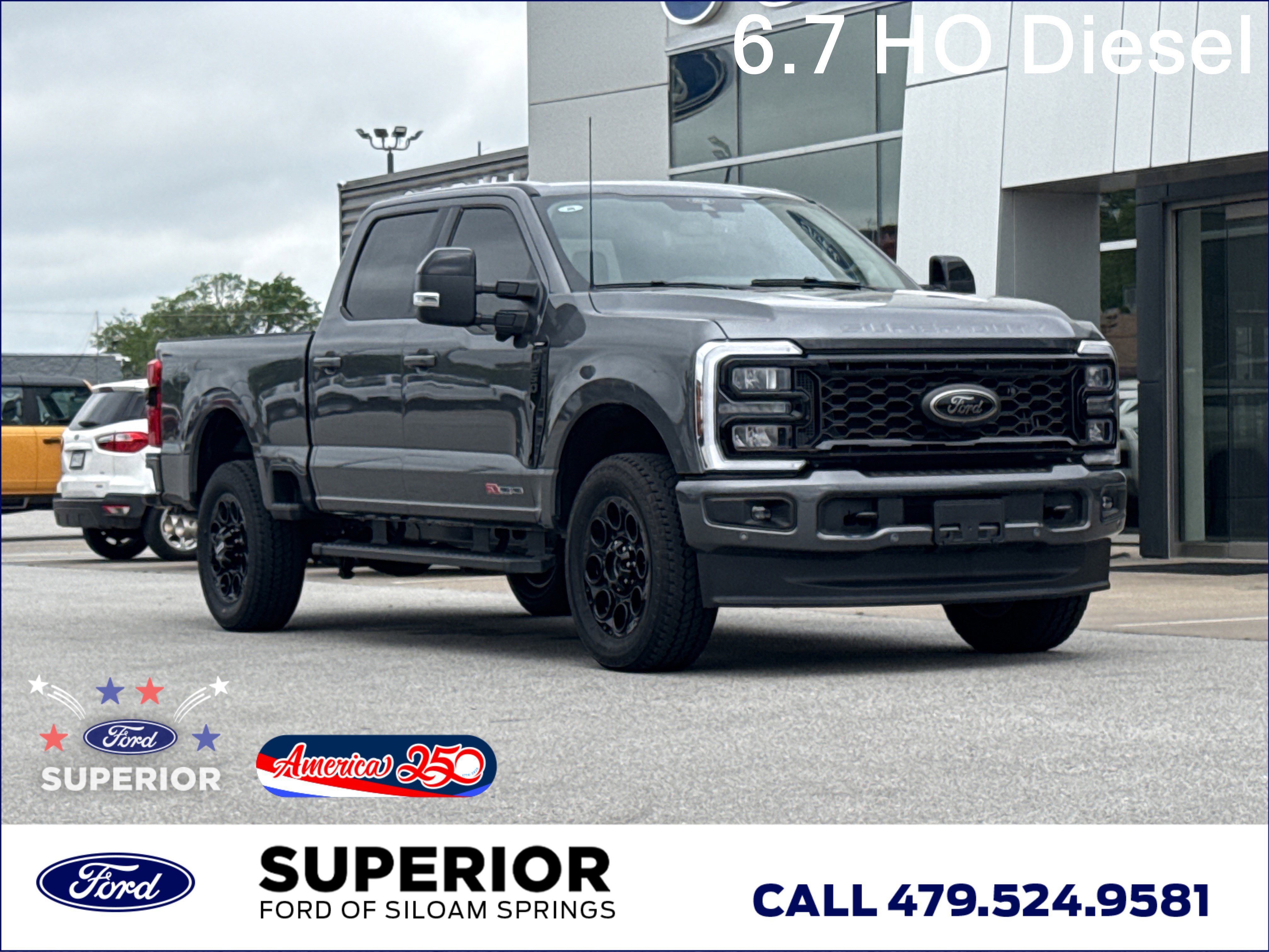 New 2026 Carbonized Gray Metallic Ford Lariat 4WD image 1
