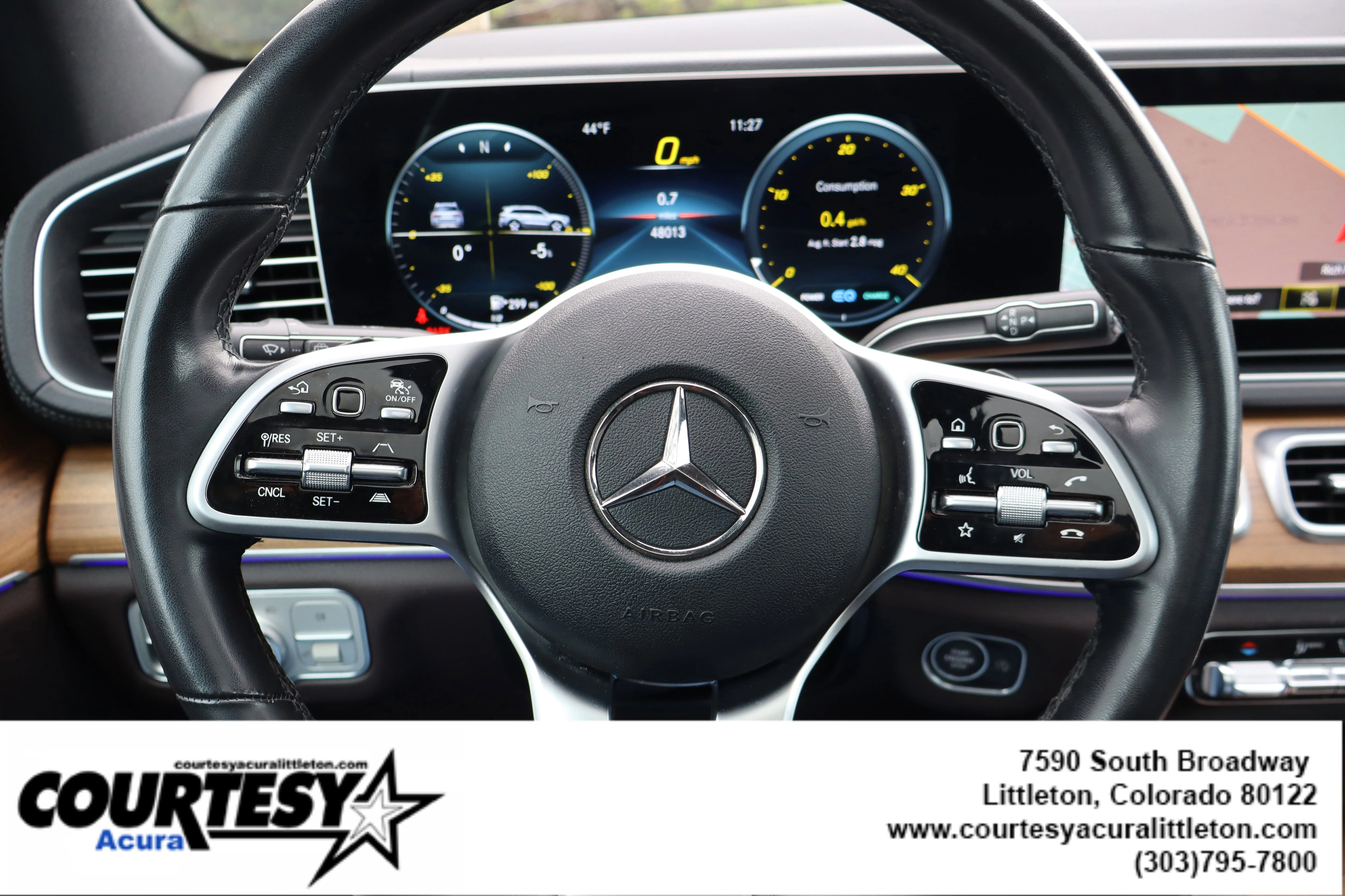 Used 2021 Gray Mercedes-Benz GLS 450 image 10