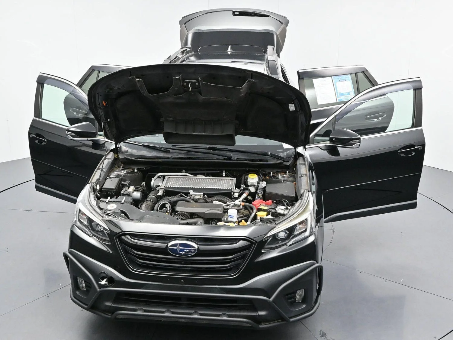 Used 2021 Crystal Black Silica Subaru Onyx Edition XT image 44