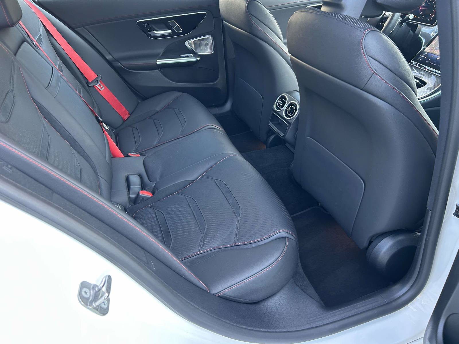 Certified Used 2025 Polar White Mercedes-Benz AMG® C 43 4MATIC® Sedan image 43