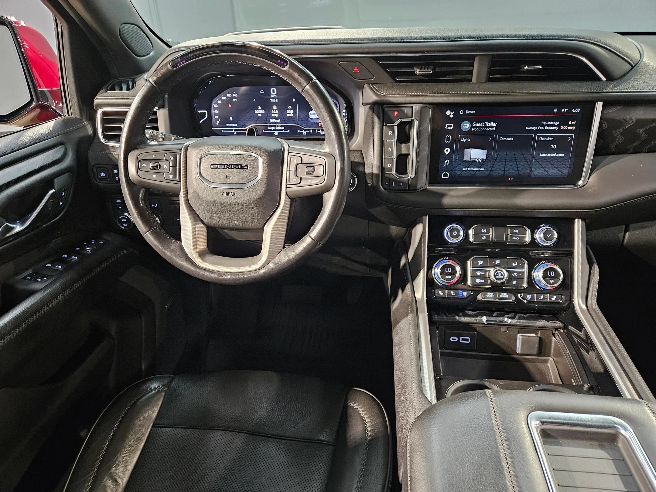 Used 2023 Volcanic Red Tintcoat GMC Denali image 9