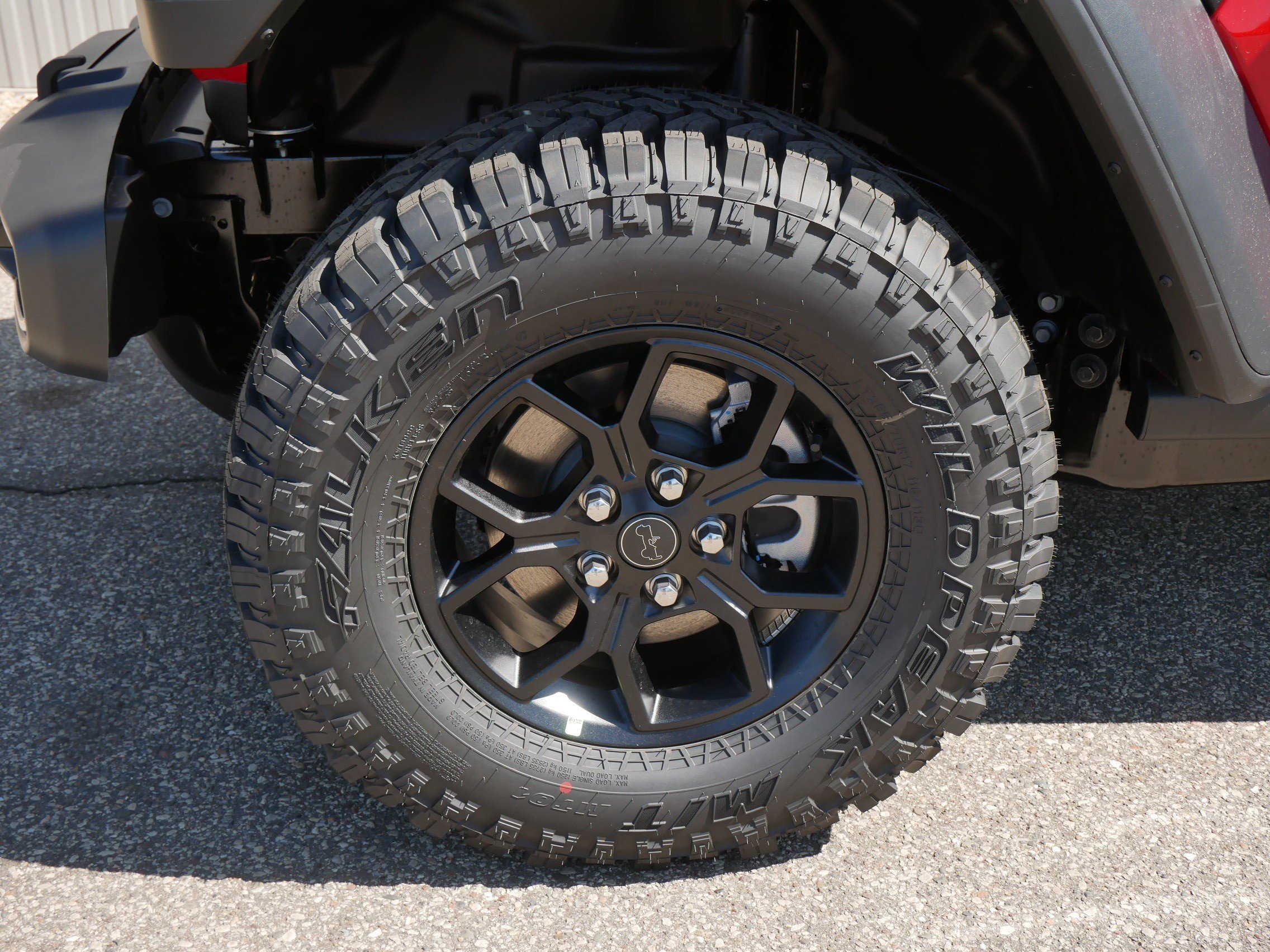 New 2026 Firecracker Red Clear-Coat Exterior Paint Jeep Willys image 6