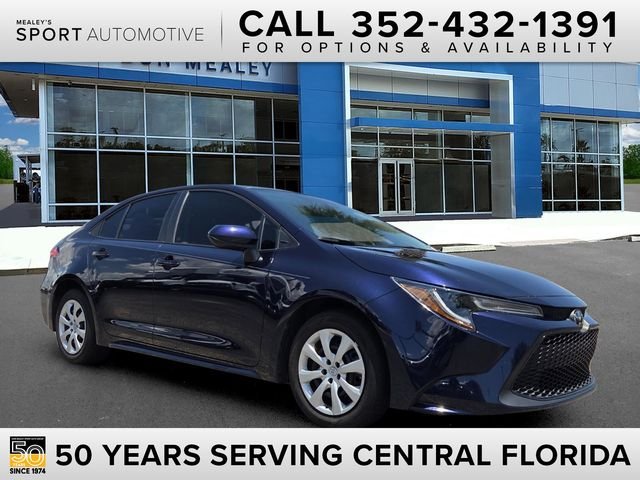 Used 2022 Blue Toyota LE image 1