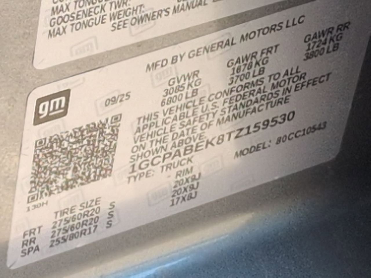 Used 2026 Sterling Gray Metallic Chevrolet Custom image 32