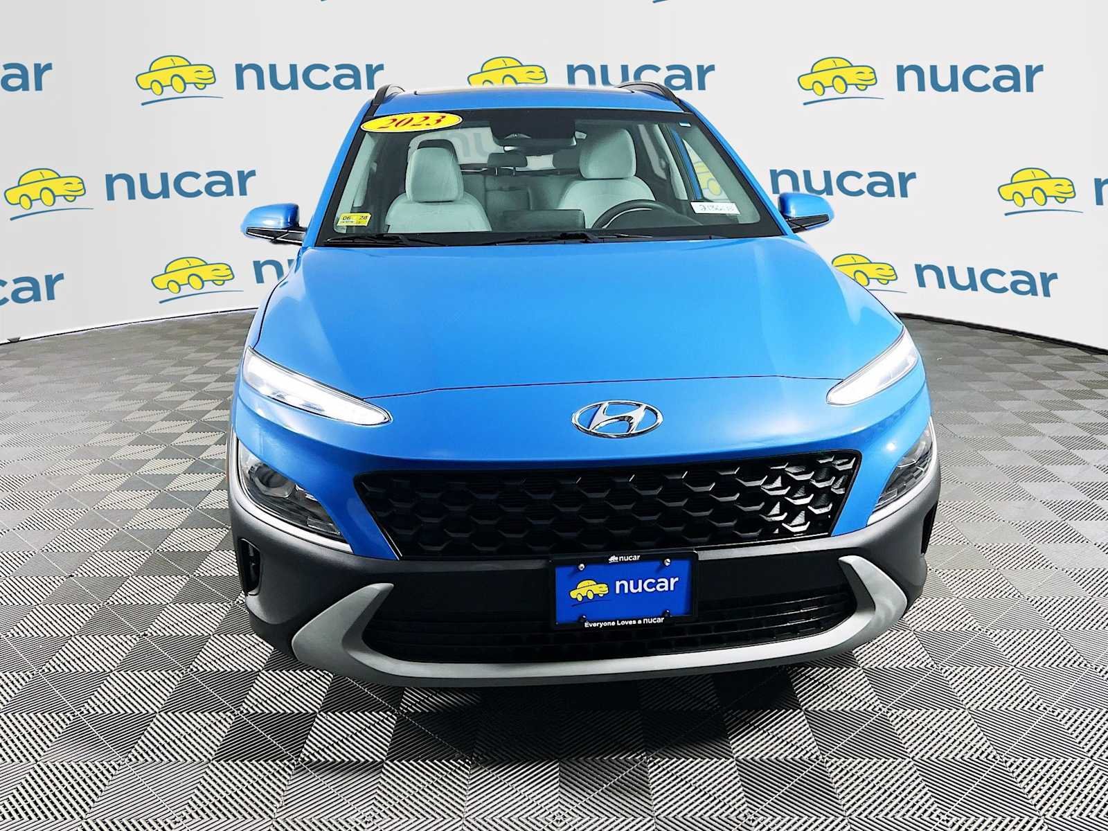 Certified Used 2023 Blue Wave Hyundai SEL image 2