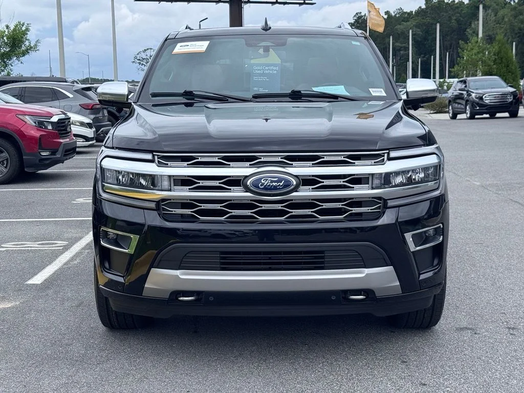 Used 2023 Agate Black Metallic Ford Platinum image 2