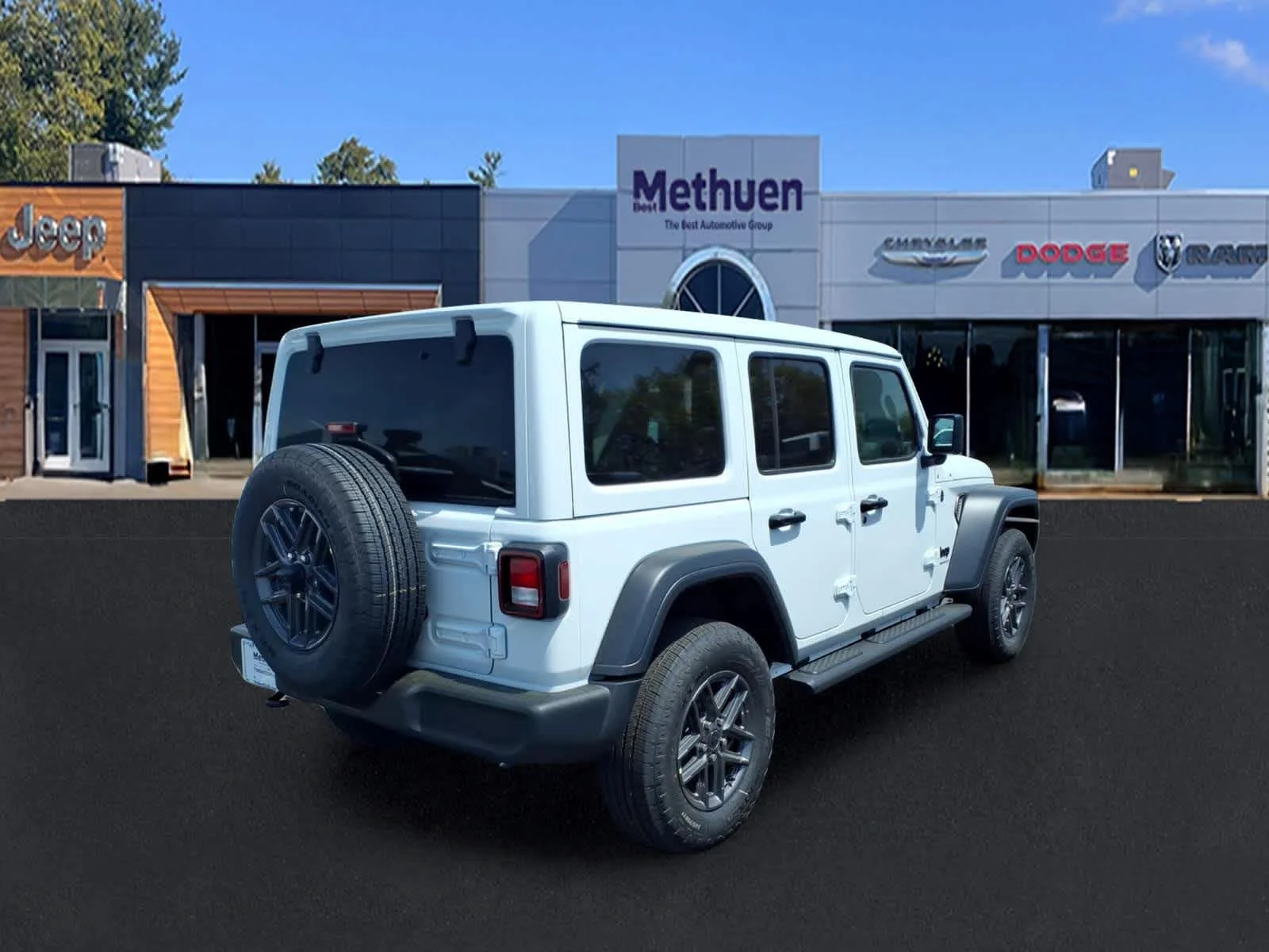 New 2026 Bright White Clearcoat Jeep Sport S image 4