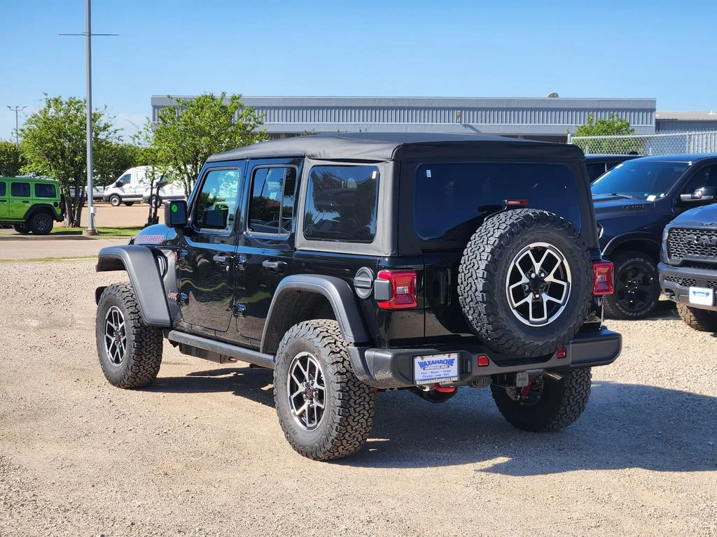 New 2026 Black Clear-Coat Exterior Paint Jeep Rubicon image 3