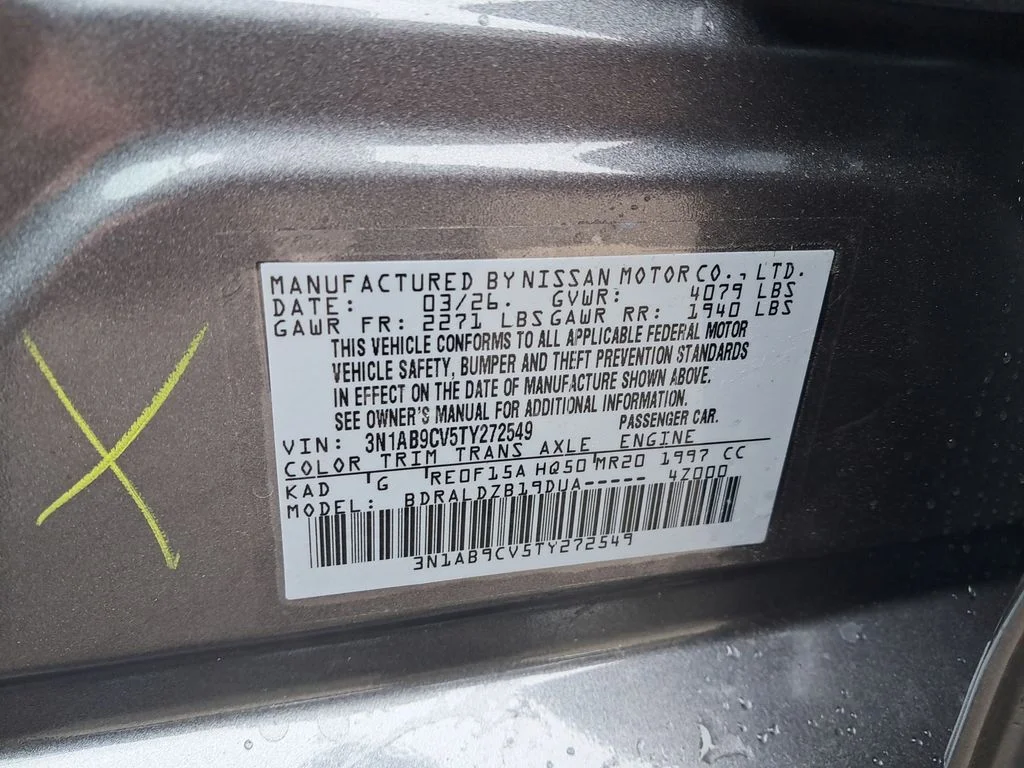 New 2026 Gray Nissan SV image 31