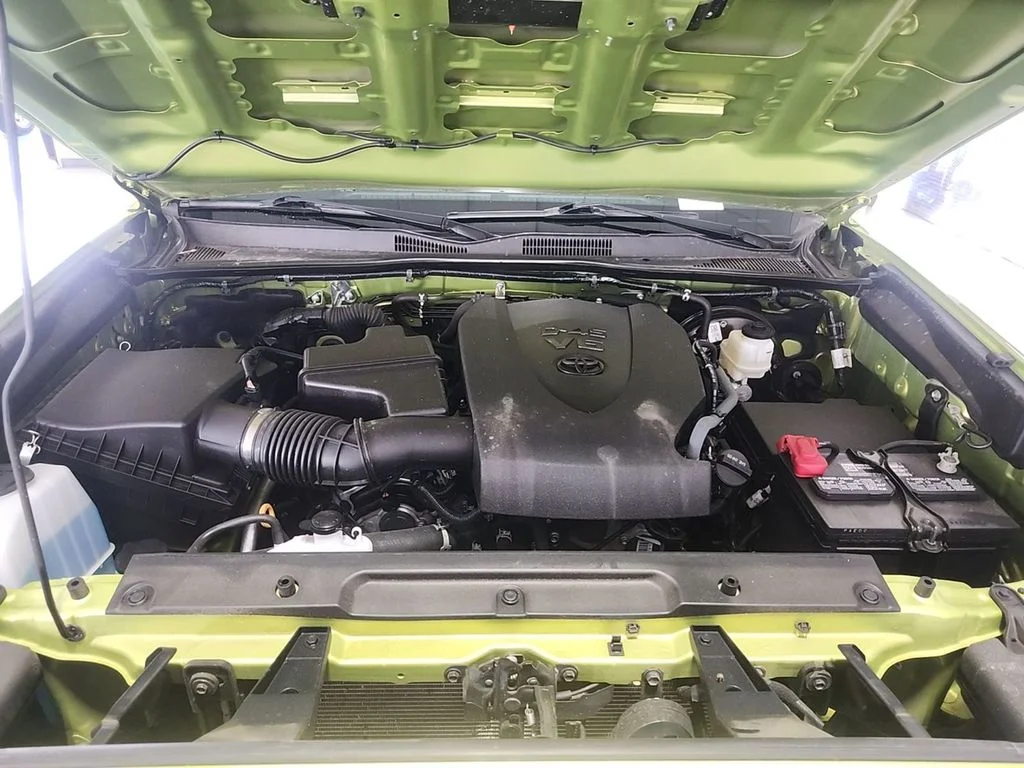 Used 2023 Electric Lime Metallic Toyota TRD Sport image 12