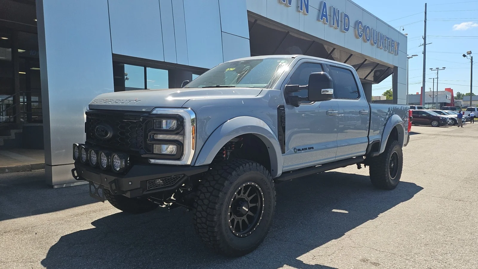 New 2026 Glacier Gray Metallic Tri-Coat Ford Black Ops 4WD image 8