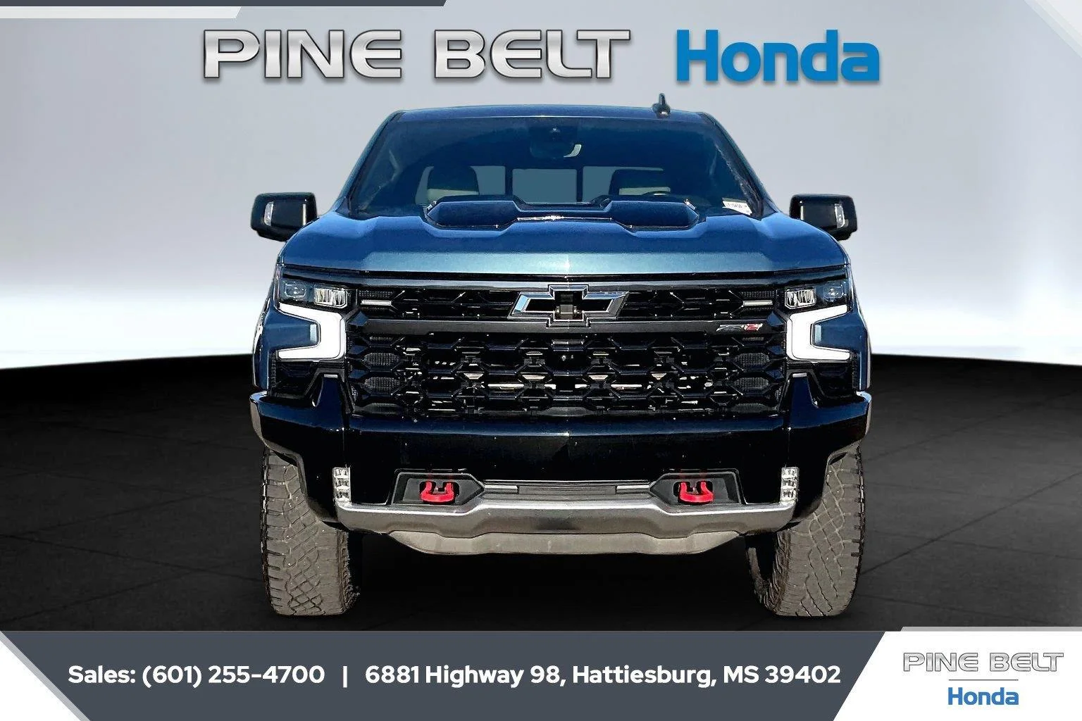 Certified Used 2024 Lakeshore Blue Metallic Chevrolet ZR2 image 3