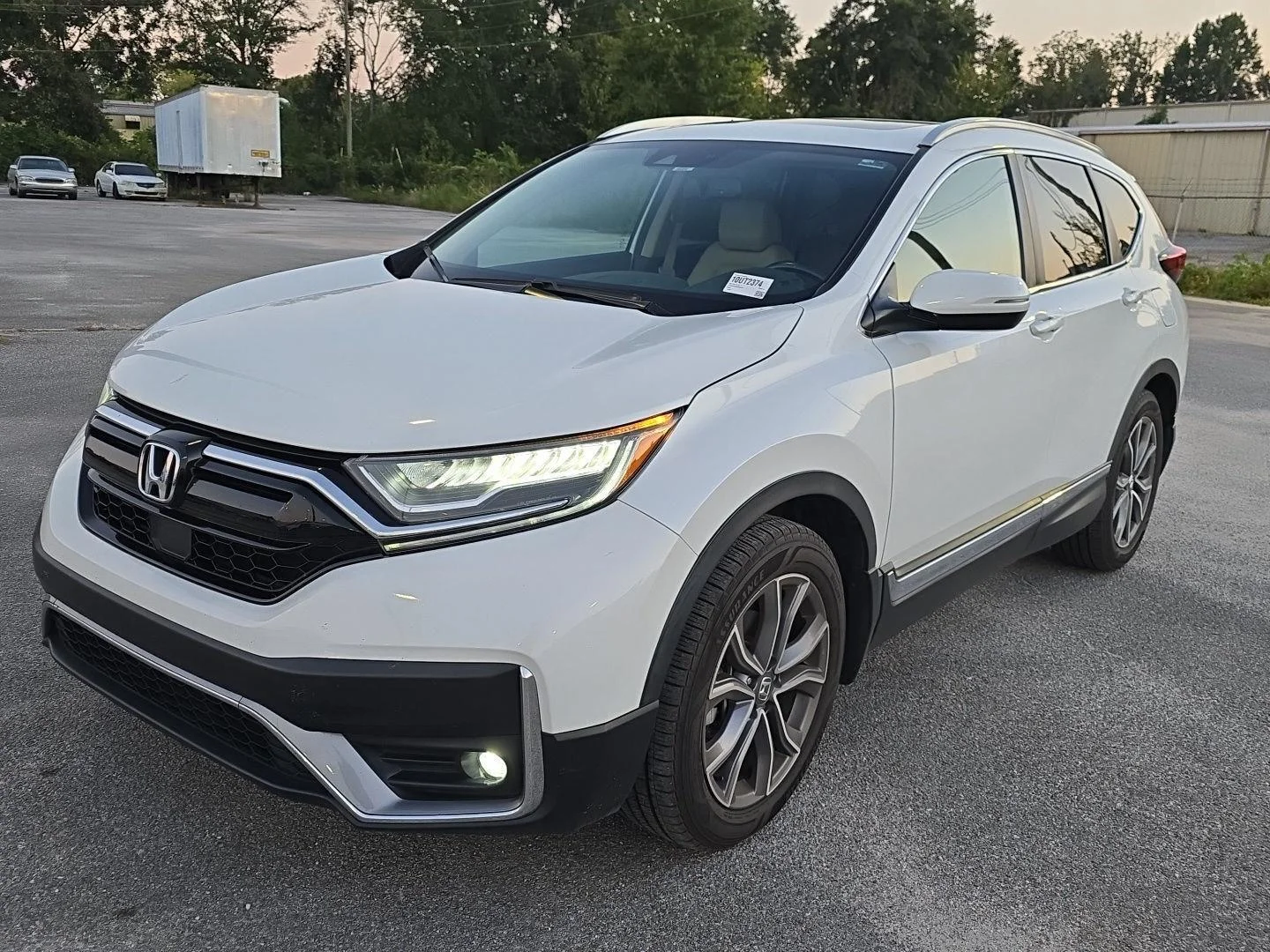 Used 2021 Platinum White Pearl Honda Touring image 10