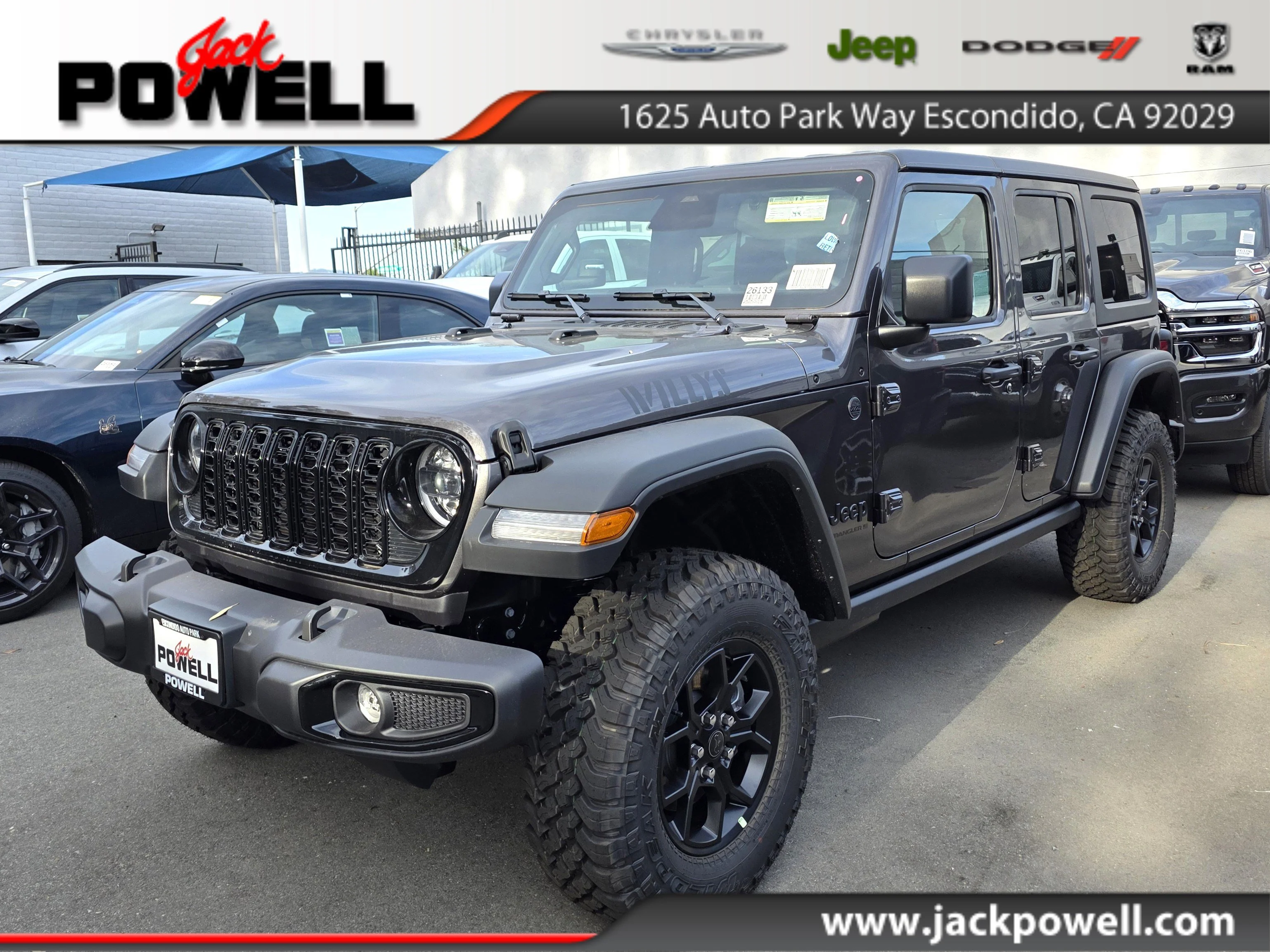 New 2026 Crystal Metallic Jeep Willys image 1