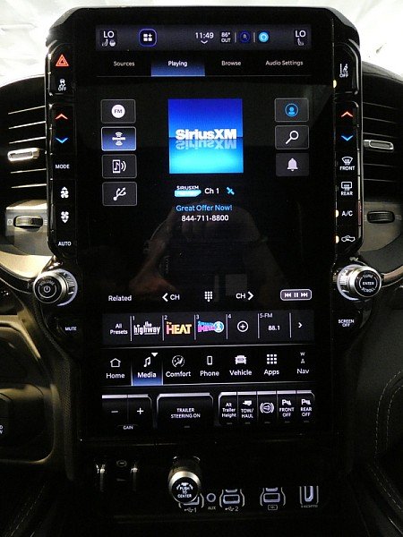 New 2026 Diamond Black Crystal Pearlcoat RAM Limited Mega Cab 6