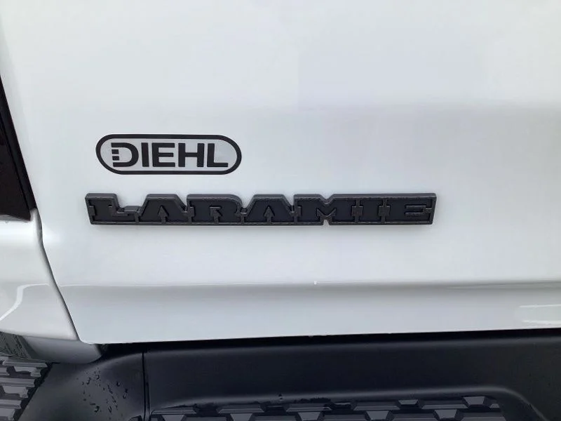 New 2026 Bright White Clear-Coat Exterior Paint RAM Laramie image 13
