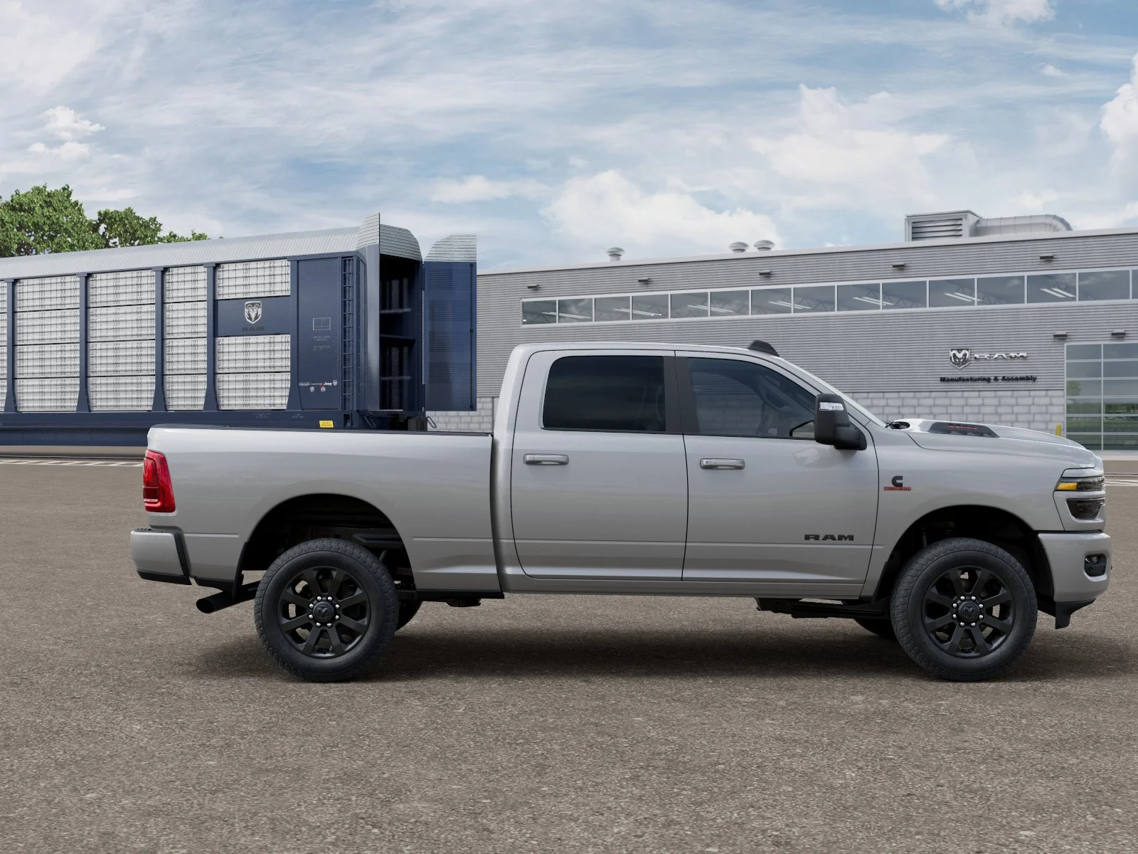 New 2026 Silver-Zynith Exterior Paint RAM Laramie image 23