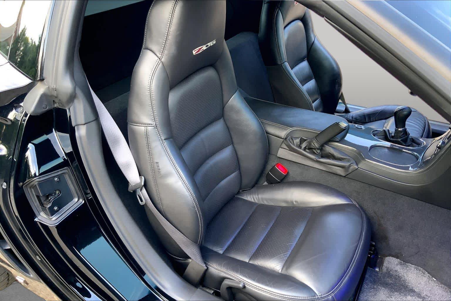 Used 2009 Black Chevrolet Z06 w/3LZ image 8