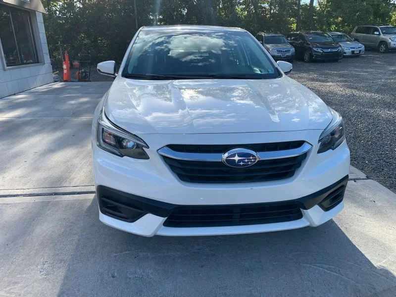 Used 2021 White Subaru Premium Sedan 4D image 20