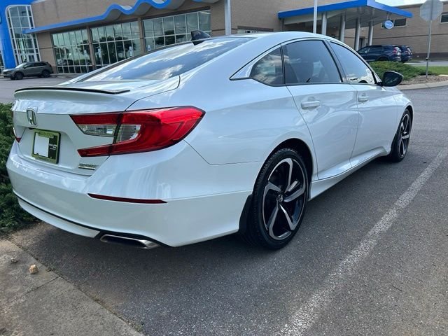 Used 2021 Platinum White Pearl Honda Sport Special Edition image 3