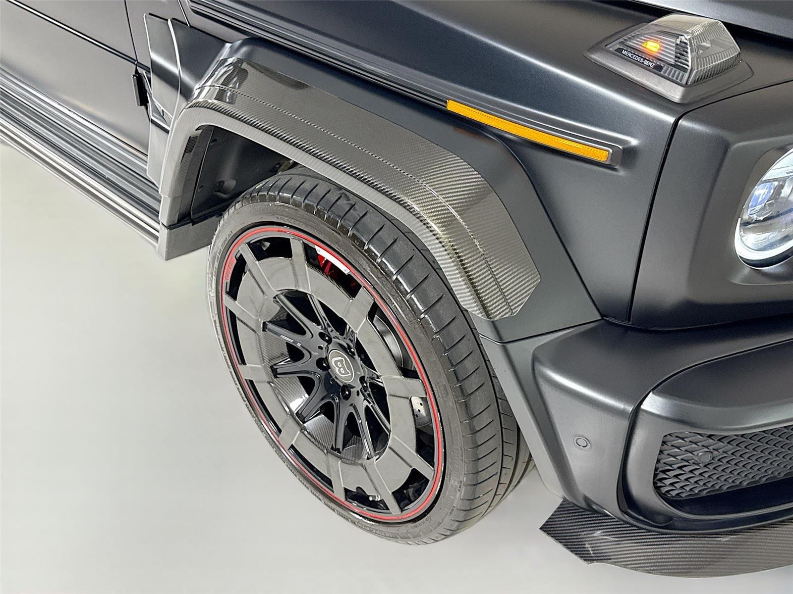 Used 2023 MANUFAKTUR Night Black Magno Mercedes-Benz AMG® G 63 | Brabus Widebody | Matte Black image 36