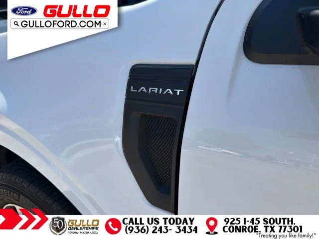 Used 2024 Oxford White Ford Lariat image 7