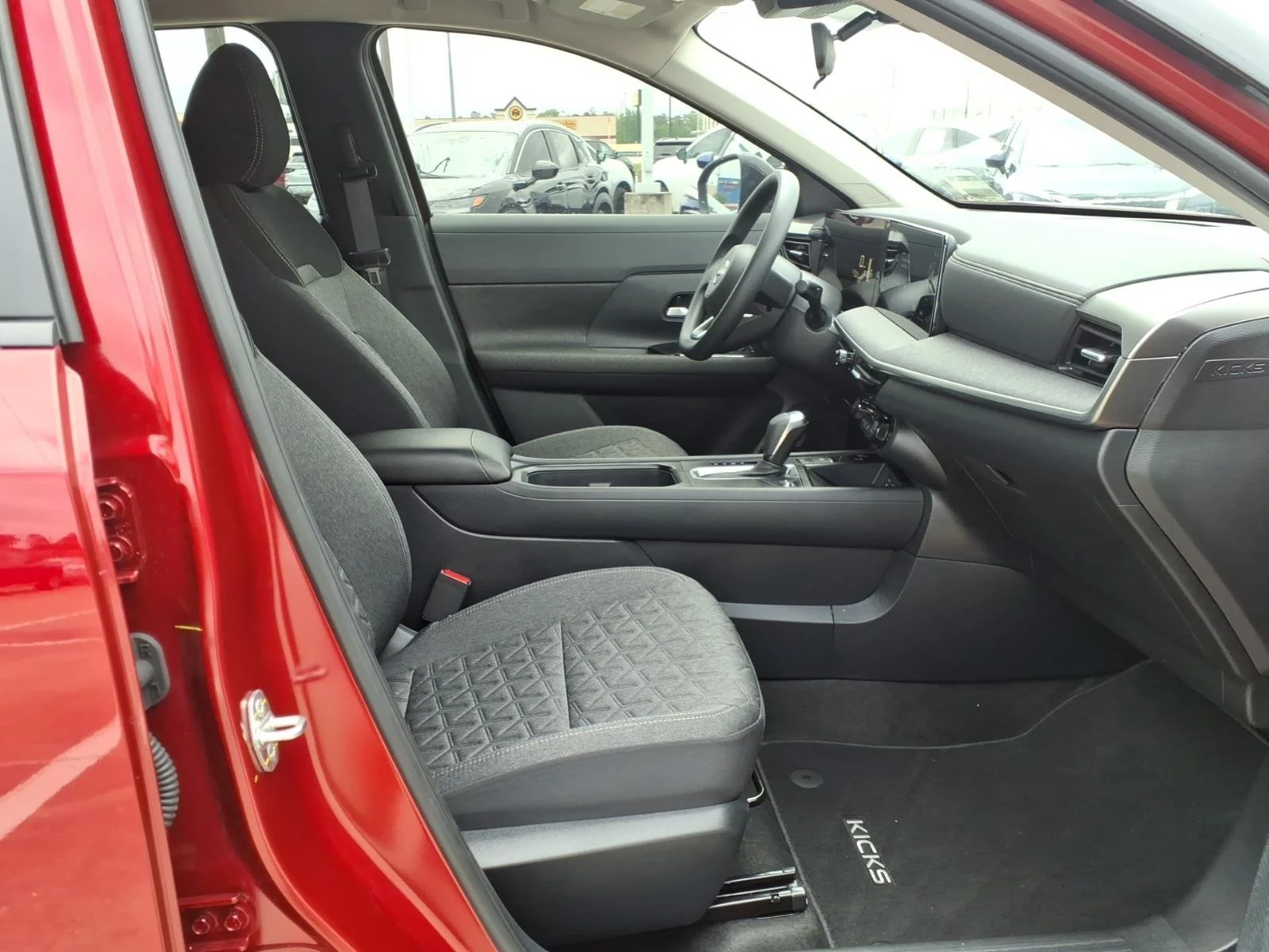 2026 Nissan Kicks SV Red at Robbins Nissan