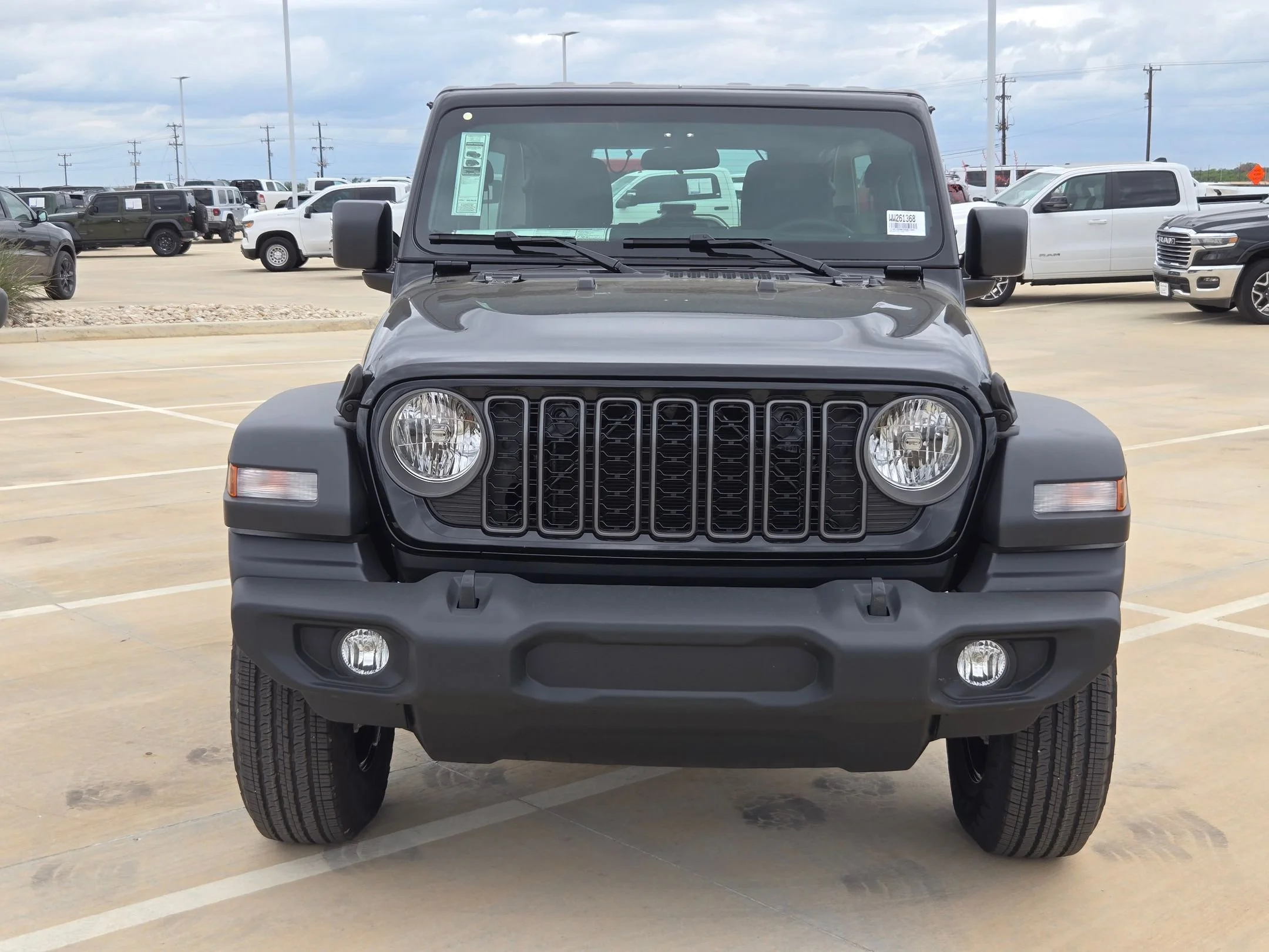 New 2026 Black Clear-Coat Exterior Paint Jeep Sport image 8