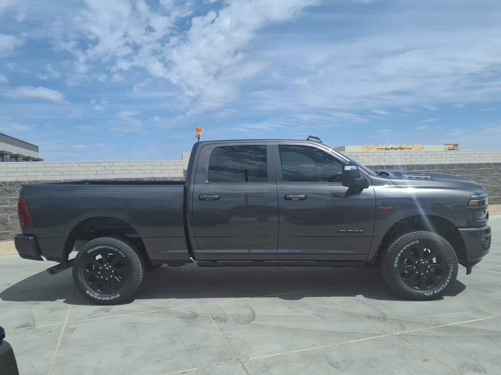 New 2026 Granite Crystal Metallic Clear-Coat Exterior Paint RAM Laramie image 3