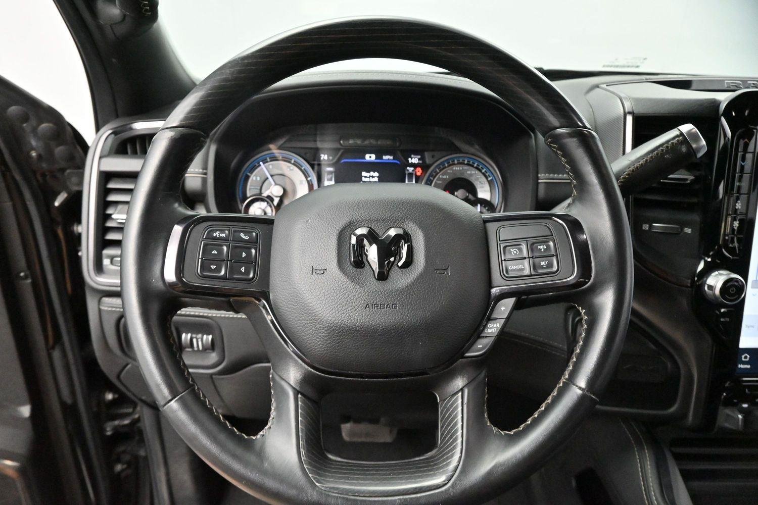 Used 2022 Diamond Black Crystal Pearlcoat Ram Limited image 14