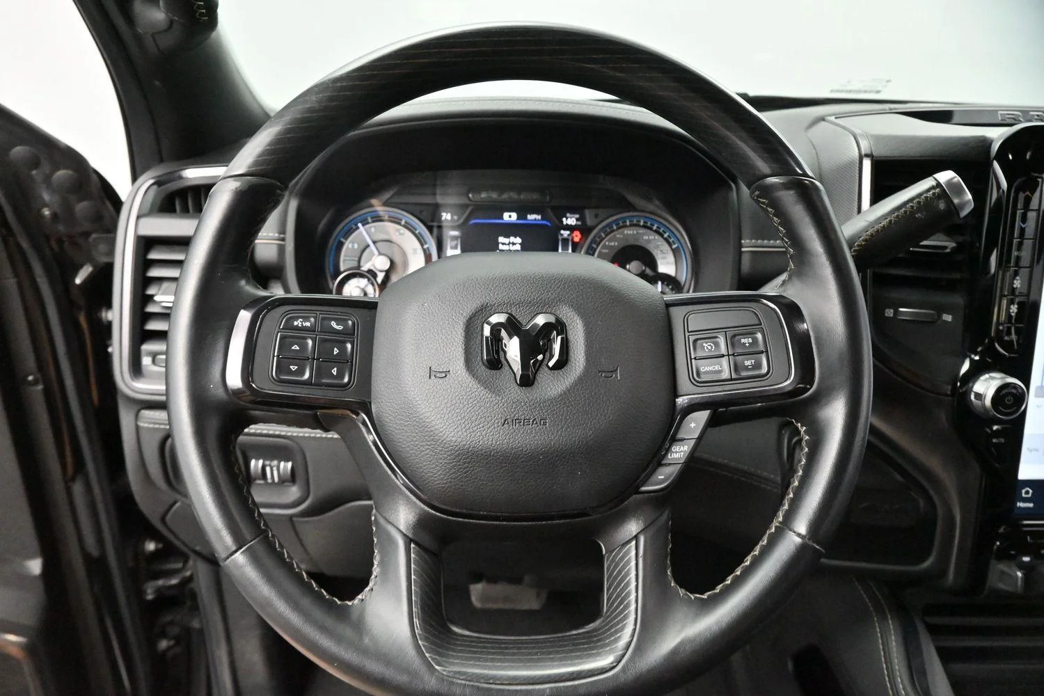 Used 2022 Diamond Black Crystal Pearlcoat Ram Limited image 14