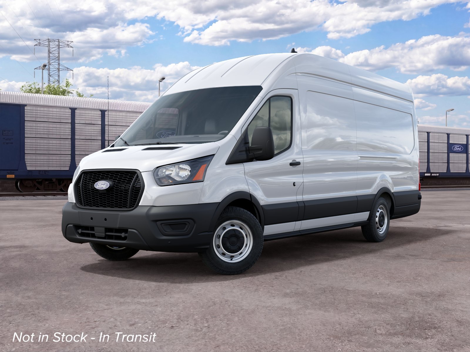 New 2027 Oxford White Ford Cargo Van image 2