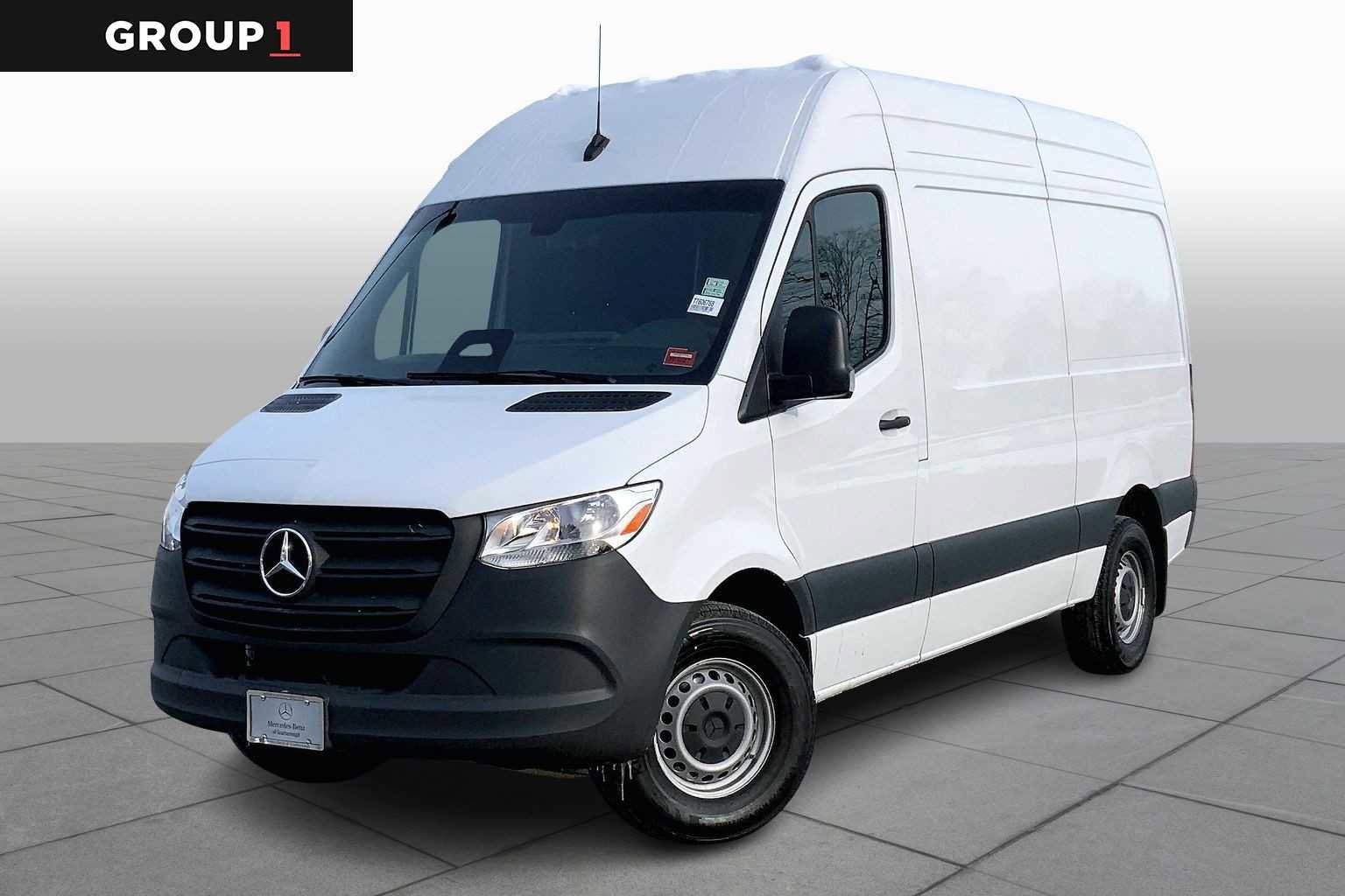 Arctic White 2026 Mercedes-Benz Sprinter Cargo 2500 144 RWD Van Rear-Wheel Drive