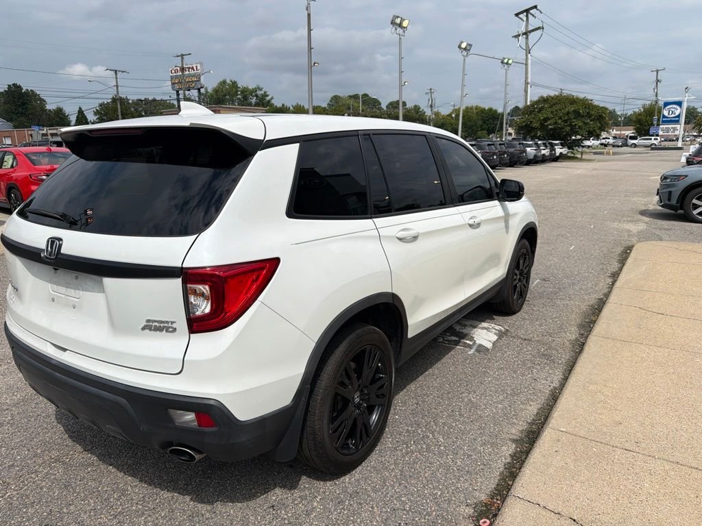 Used 2021 White Honda Sport image 7
