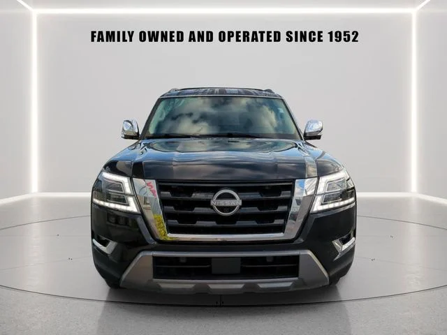Certified Used 2022 Black Nissan Platinum image 6