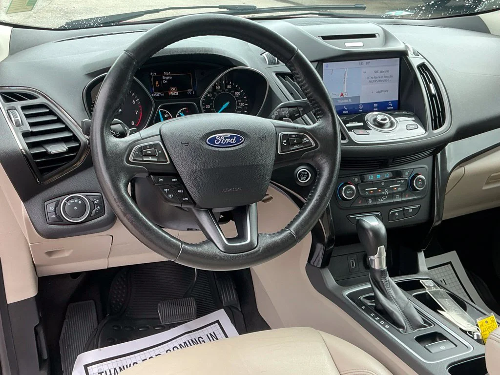 Used 2017 Red Ford Titanium image 25