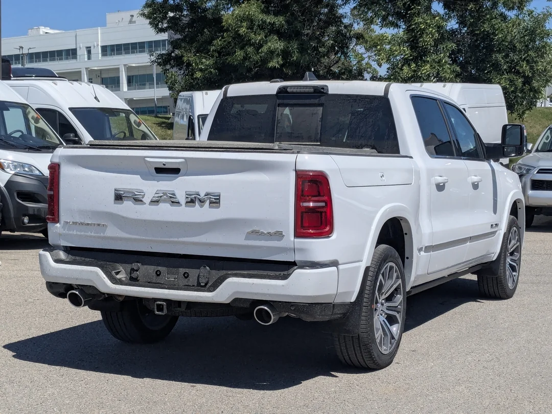 New 2026 White RAM Tungsten - - 4x4 - 3.0L Hurricane HO T- Turbo - Trailer Tow2026 Group - E-Locker Rear Axle & More! image 8