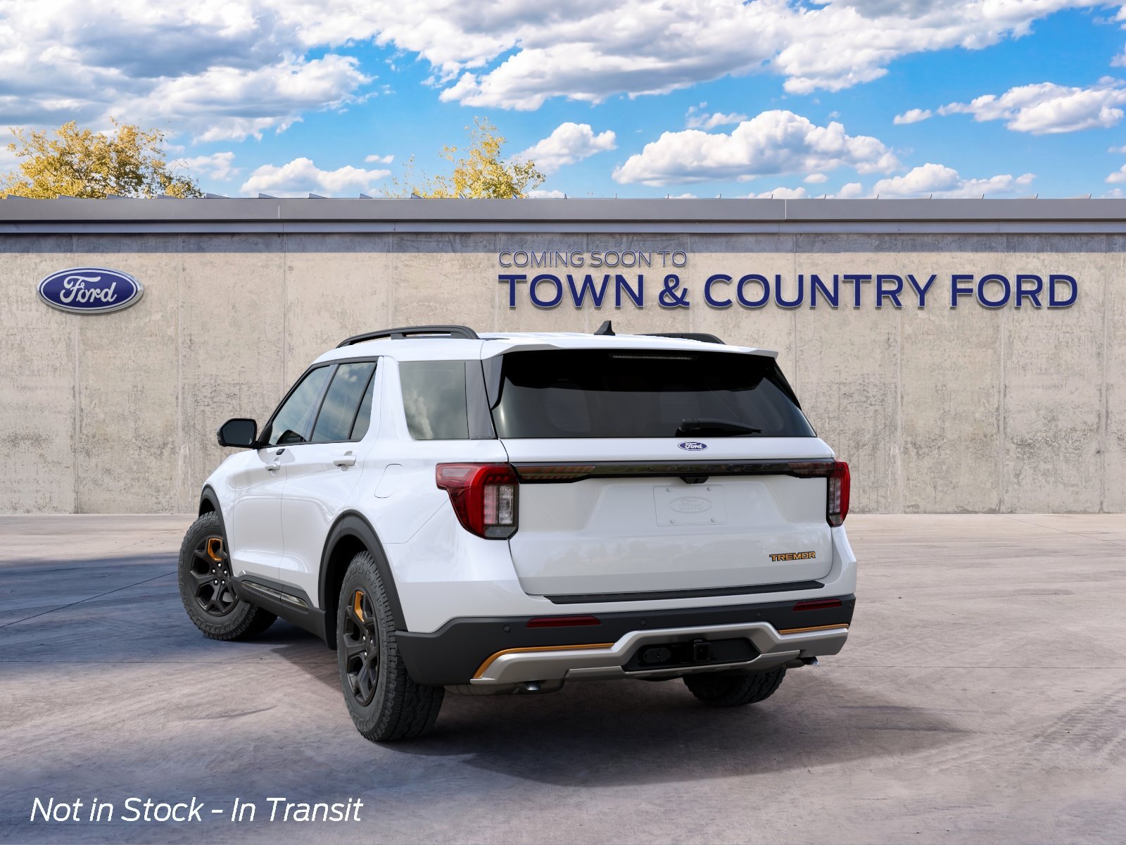New 2027 Star White Metallic Tri-Coat Ford Tremor® image 8