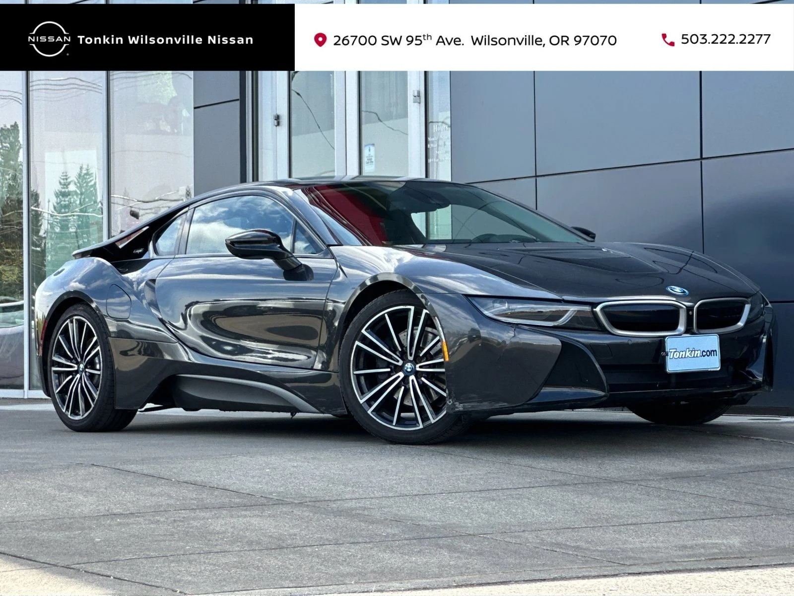 Used 2019 Gray Metallic BMW Base image 1