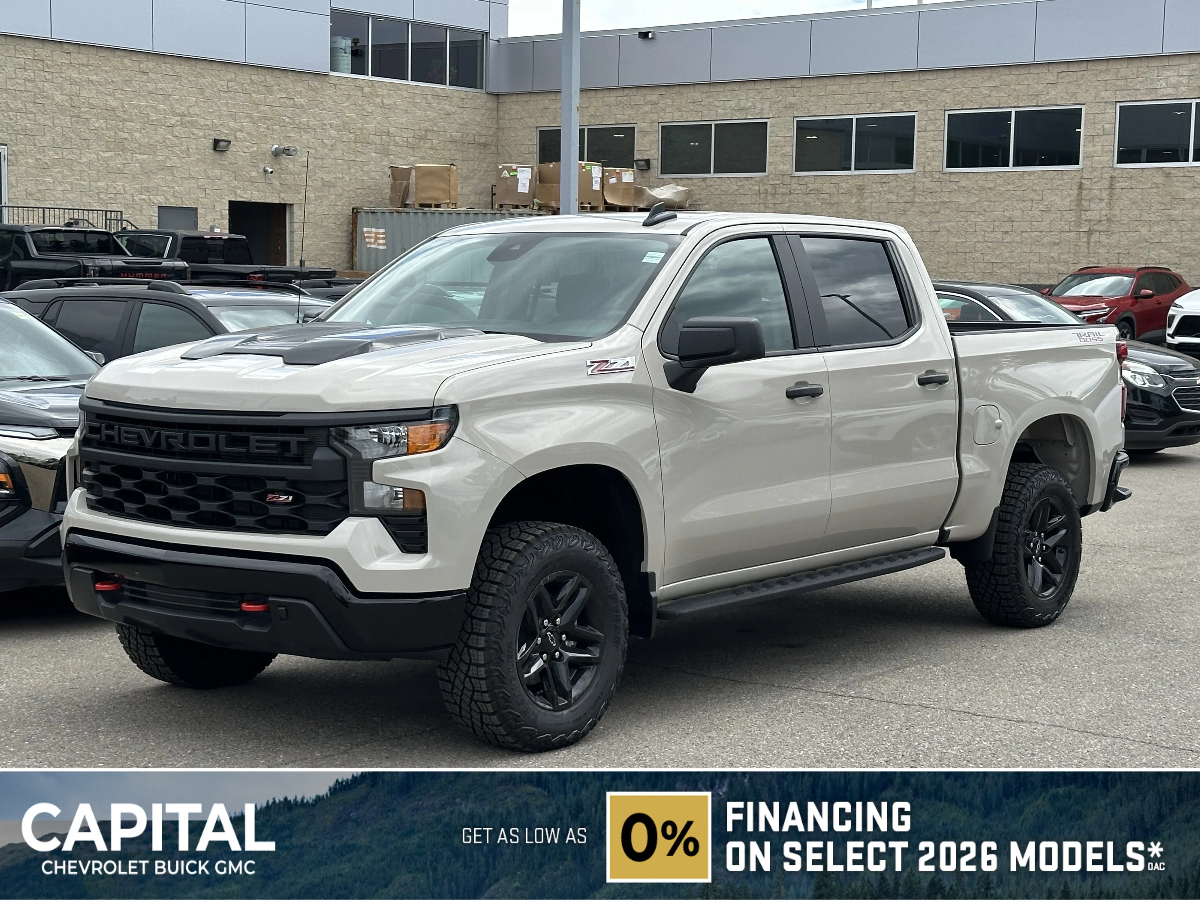 New 2026 White Sands Chevrolet Custom Trail Boss image 1