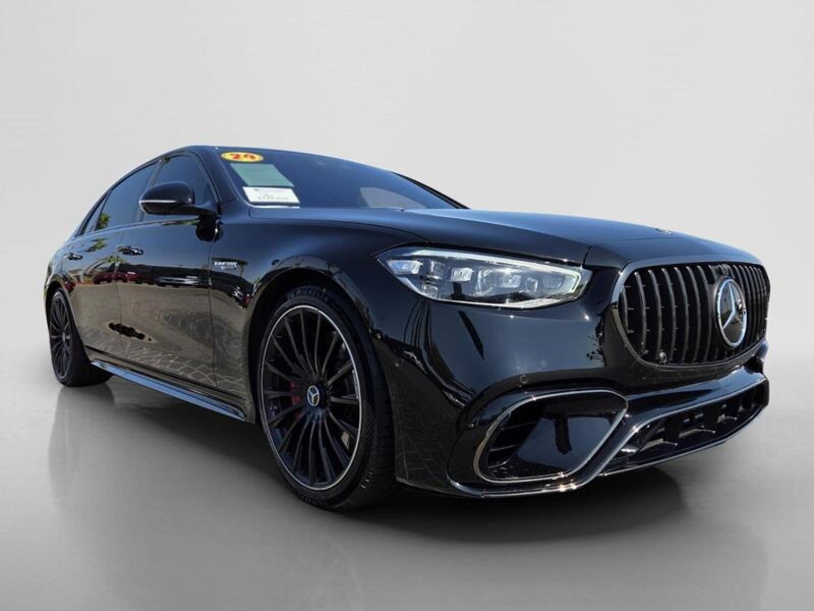 Certified Used 2024 Black Mercedes-Benz AMG® S 63 E image 7