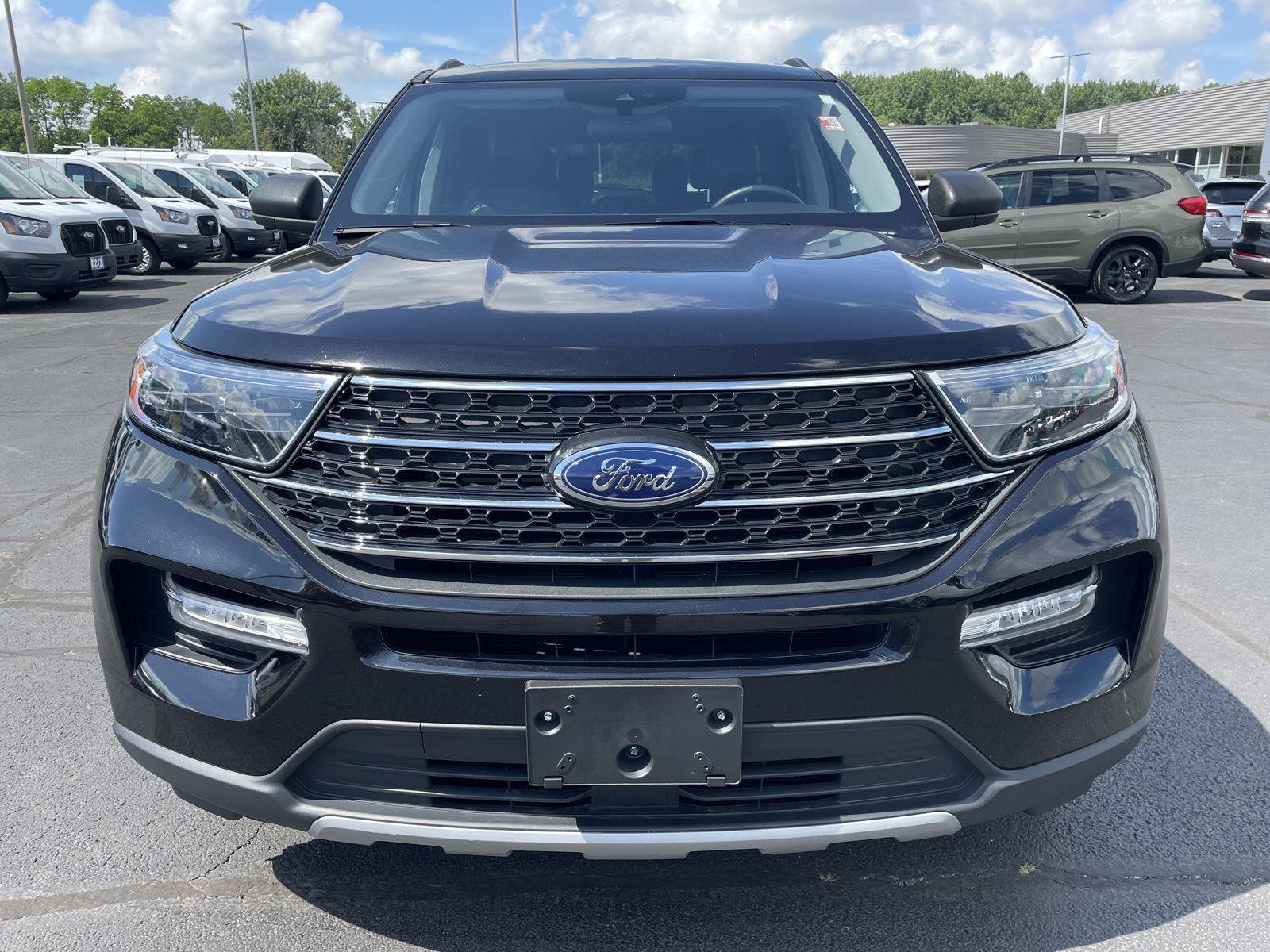 Certified Used 2023 Agate Black Metallic Ford XLT image 8