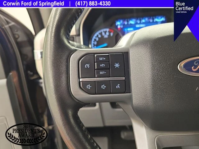 Certified Used 2022 Antimatter Blue Metallic Ford XLT image 32
