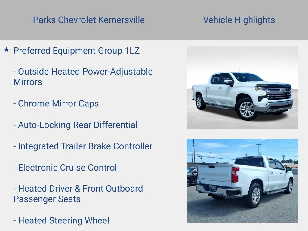 Certified Used 2023 SUMMIT WHITE Chevrolet LTZ image 21