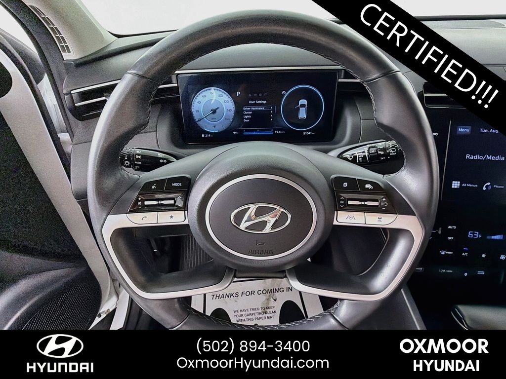 Certified Used 2023 Serenity White Pearl Hyundai SEL image 11