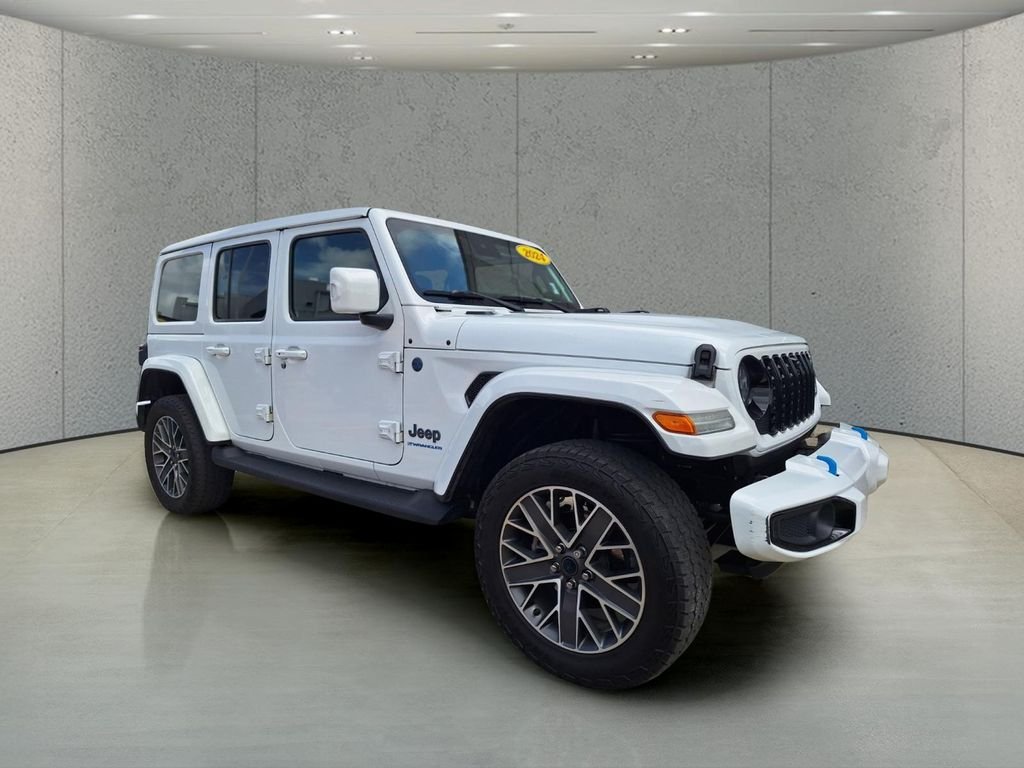 Used 2024 White Jeep High Altitude 4xe image 7