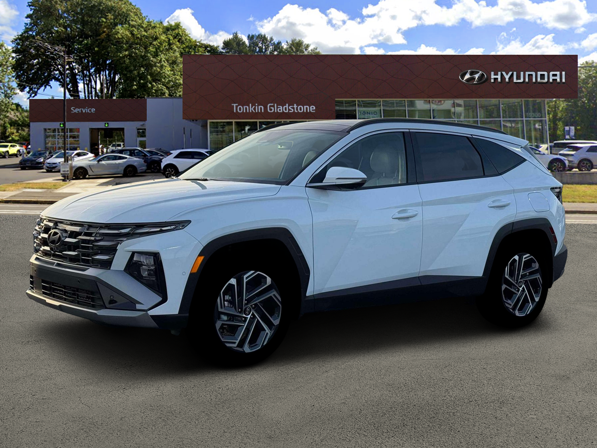 New 2026 Creamy White Pearl Hyundai Limited image 2