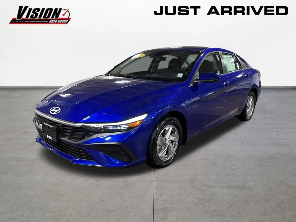 New 2025 Blue Hyundai SE image 1