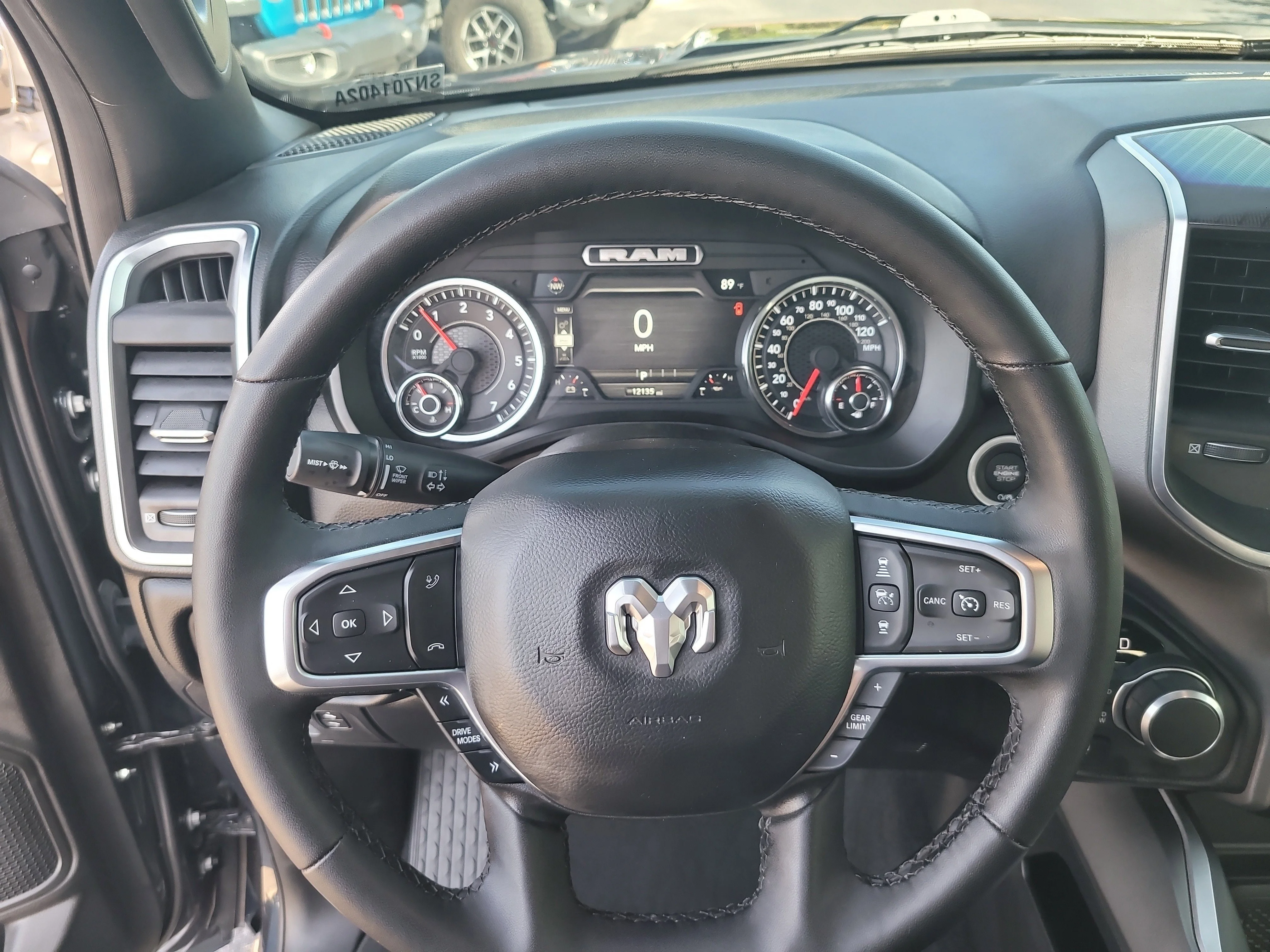 Used 2025 Forged Blue Metallic Ram Big Horn image 27