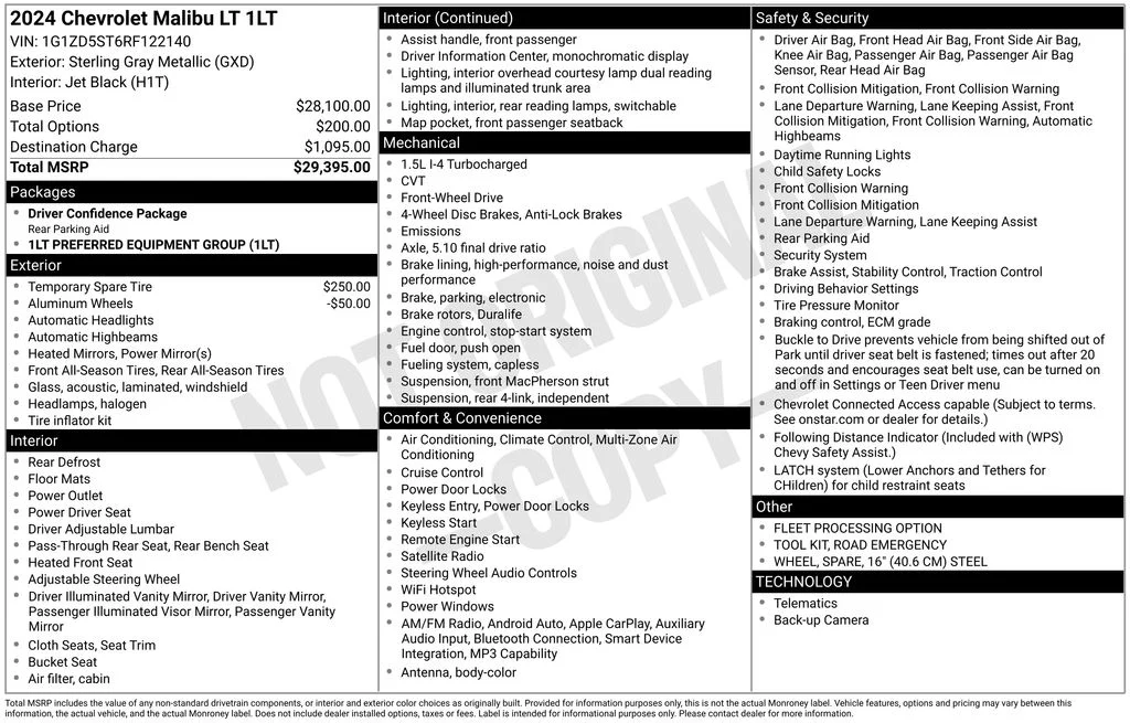 Used 2024 Gray Chevrolet LT image 31
